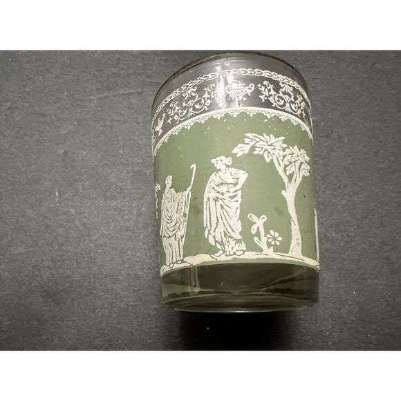 5 Exquisite Grecian Tumblers by Jeannette Glass Company – Hellenic Pattern - Picture 3 of 6